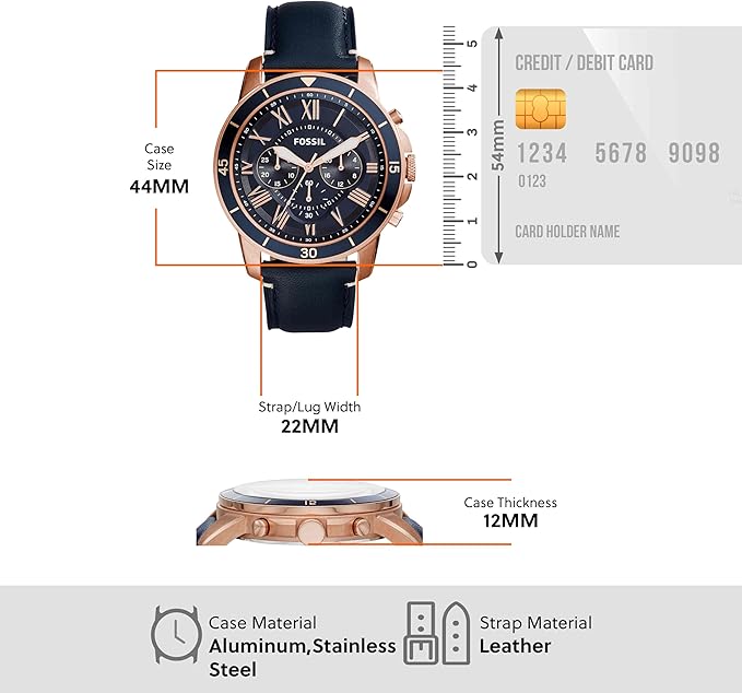 Fossil Men's Grant Sport Stainless Steel