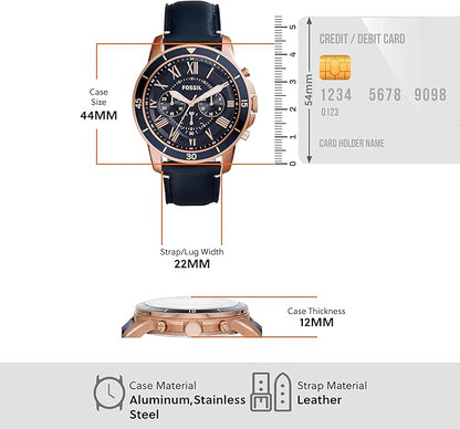 Fossil Men's Grant Sport Stainless Steel