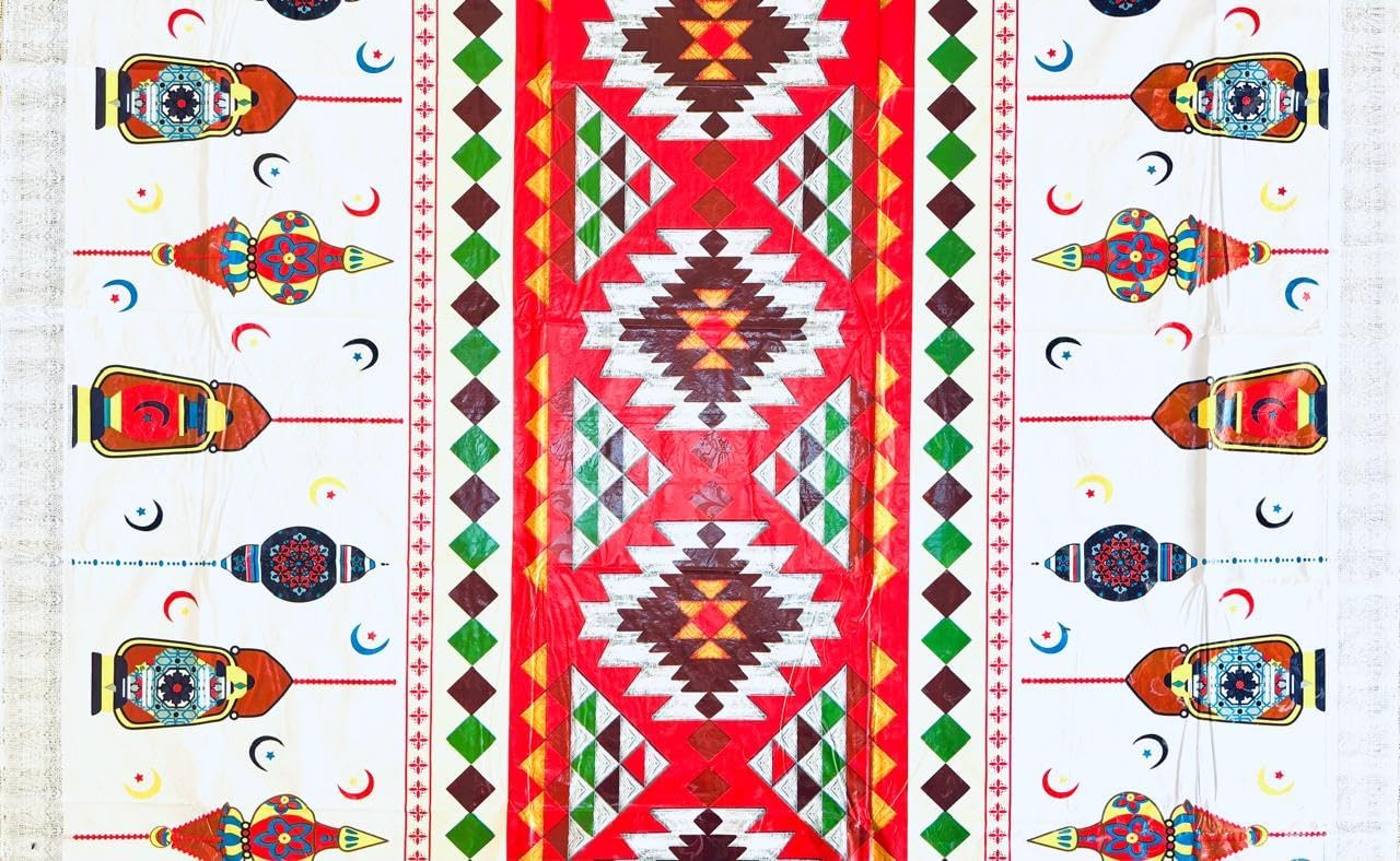 غطاء مائدة رمضان من فام - 140×180 سم