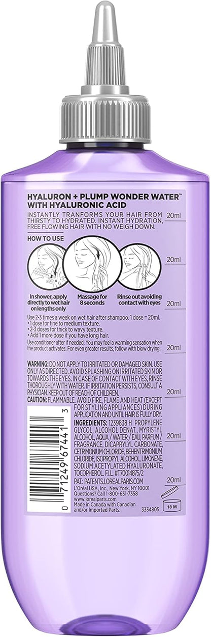 Elvive Hyaluron Plump Flash Hydration Wonder Water Hair Rinse