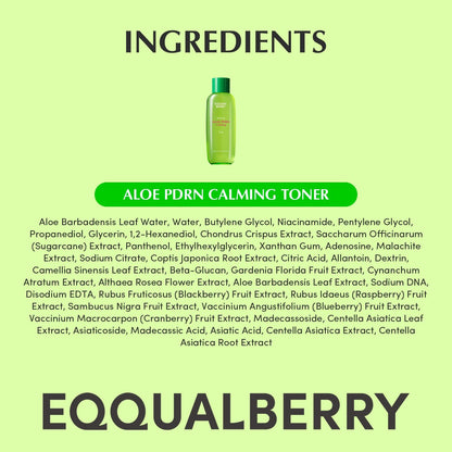 EQQUALBERRY Aloe PDRN Calming Toner 150 ml