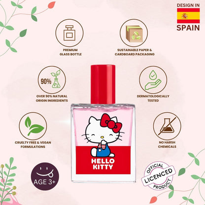 Air-Val Hello Kitty Eau De Toilette Perfume For Children, 30 ml