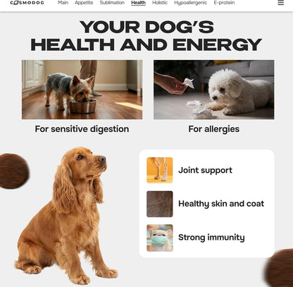 مكعبات لحم الضأن المجففة بالتجميد من كوزمودوغ (60 غرام)