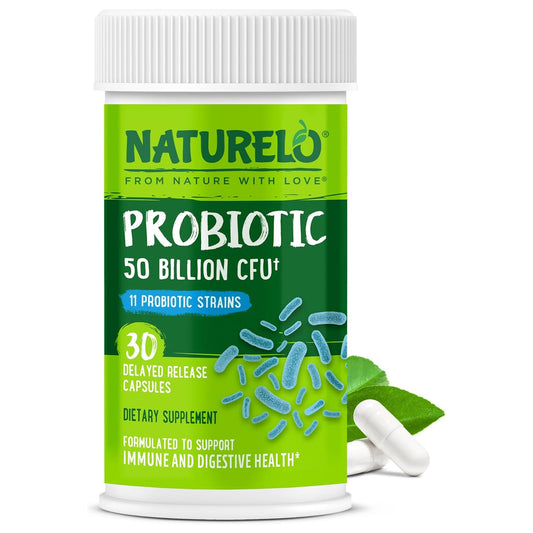 مكمل بروبيوتيك من ناتشوريلو - 30 كبسولة نباتية