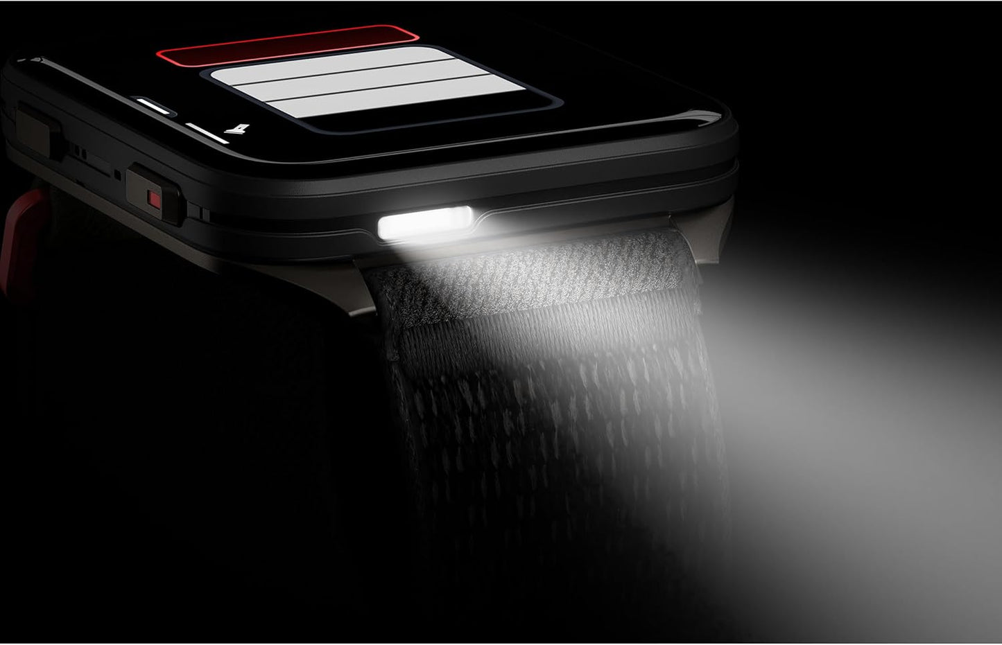 GARMIN Venu® X1 - Black with Slate Titanium Caseback and Black ComfortFit Nylon Band