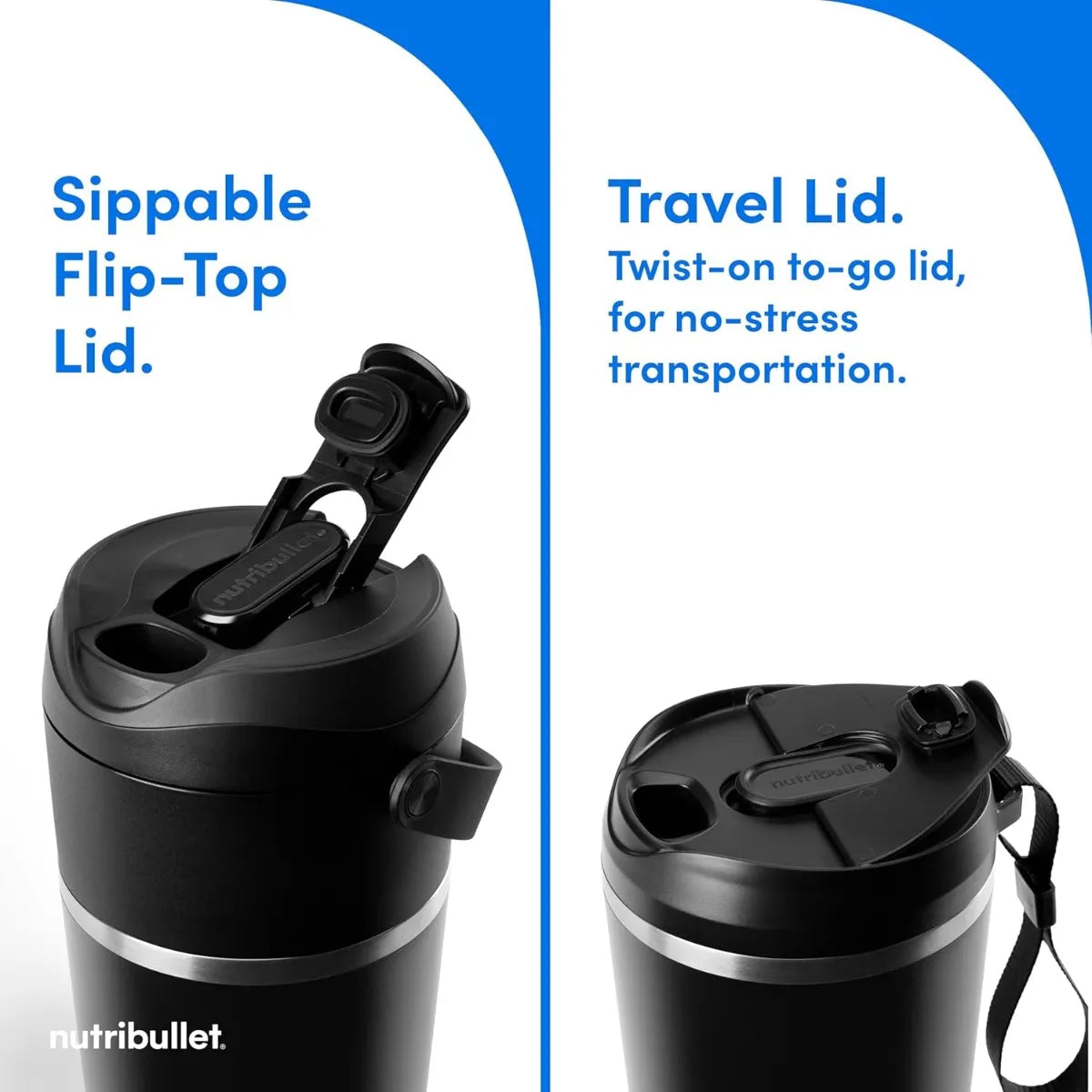 Nutribullet Flip Portable Blender -Black