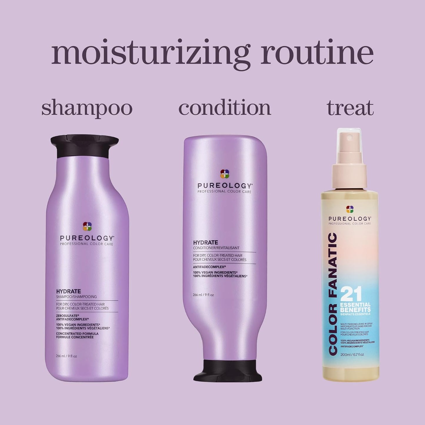 Pureology Hydrate, Moisturising Shampoo 266ml