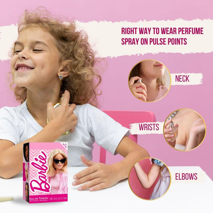 Mattel Barbie for Kids Edt Spray- 30ml
