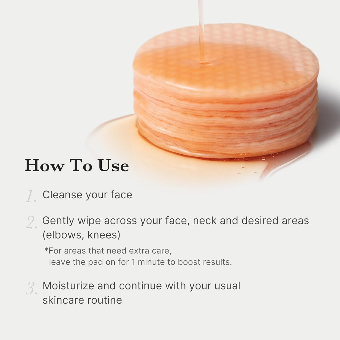Medicube Red Succinic Acid Panthenol Facial Peeling Pads