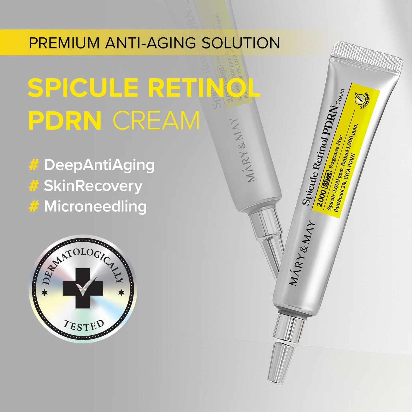 Mary&May Spicule Retinol PDRN Cream 15gr