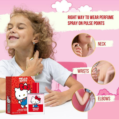 Air-Val Hello Kitty Eau De Toilette Perfume For Children, 30 ml