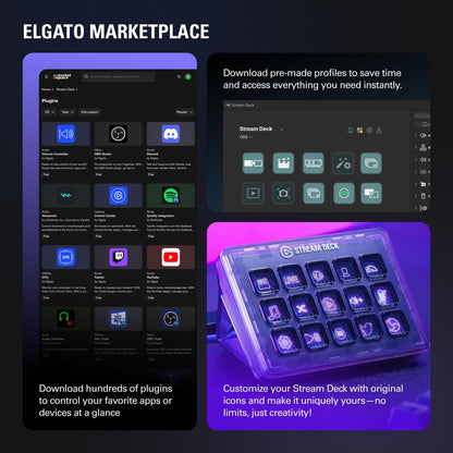 Elgato Stream Deck +, Audio Mixer, Production Console and Studio Controller