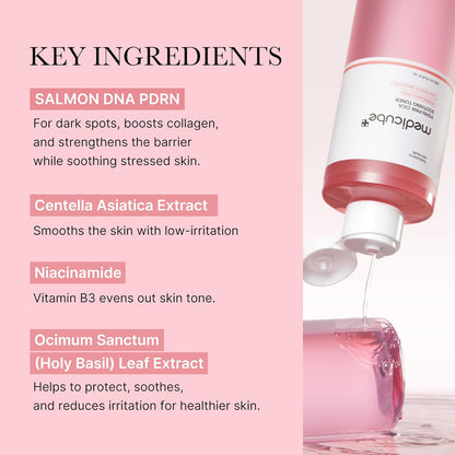 Medicube Salmon DNA PDRN Pink CICA Soothing Toner 250ml