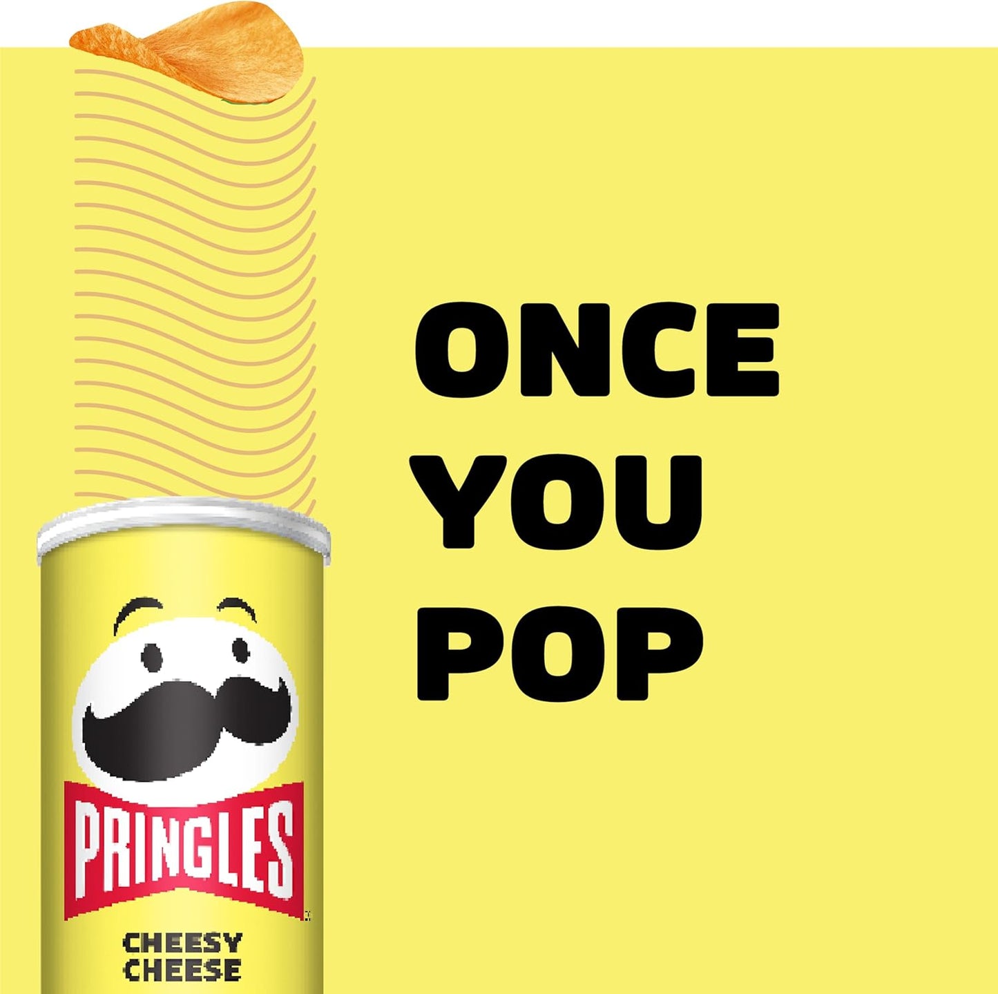 Pringles Cheesy Cheese Flavour  - 165gm