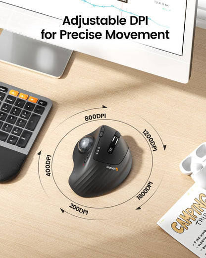 ProtoArc Wireless Trackball Mouse