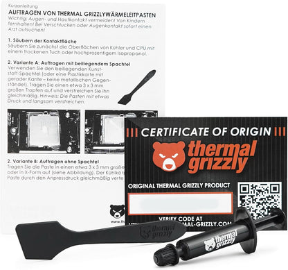 Thermal Grizzly Aeronaut - 1 Gram - High Performance Thermal Paste