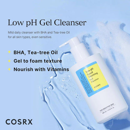 COSRX Low pH Good Morning Gel Cleanser 400ml