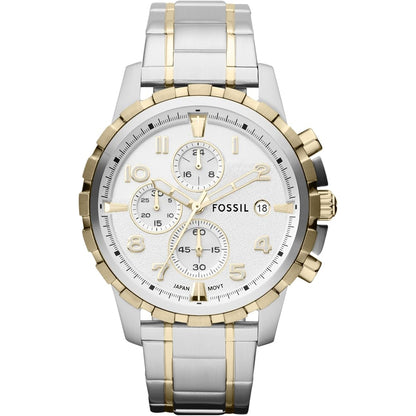 Fossil Men's Dean Stainless Steel Quartz Dress Chronograph Watch