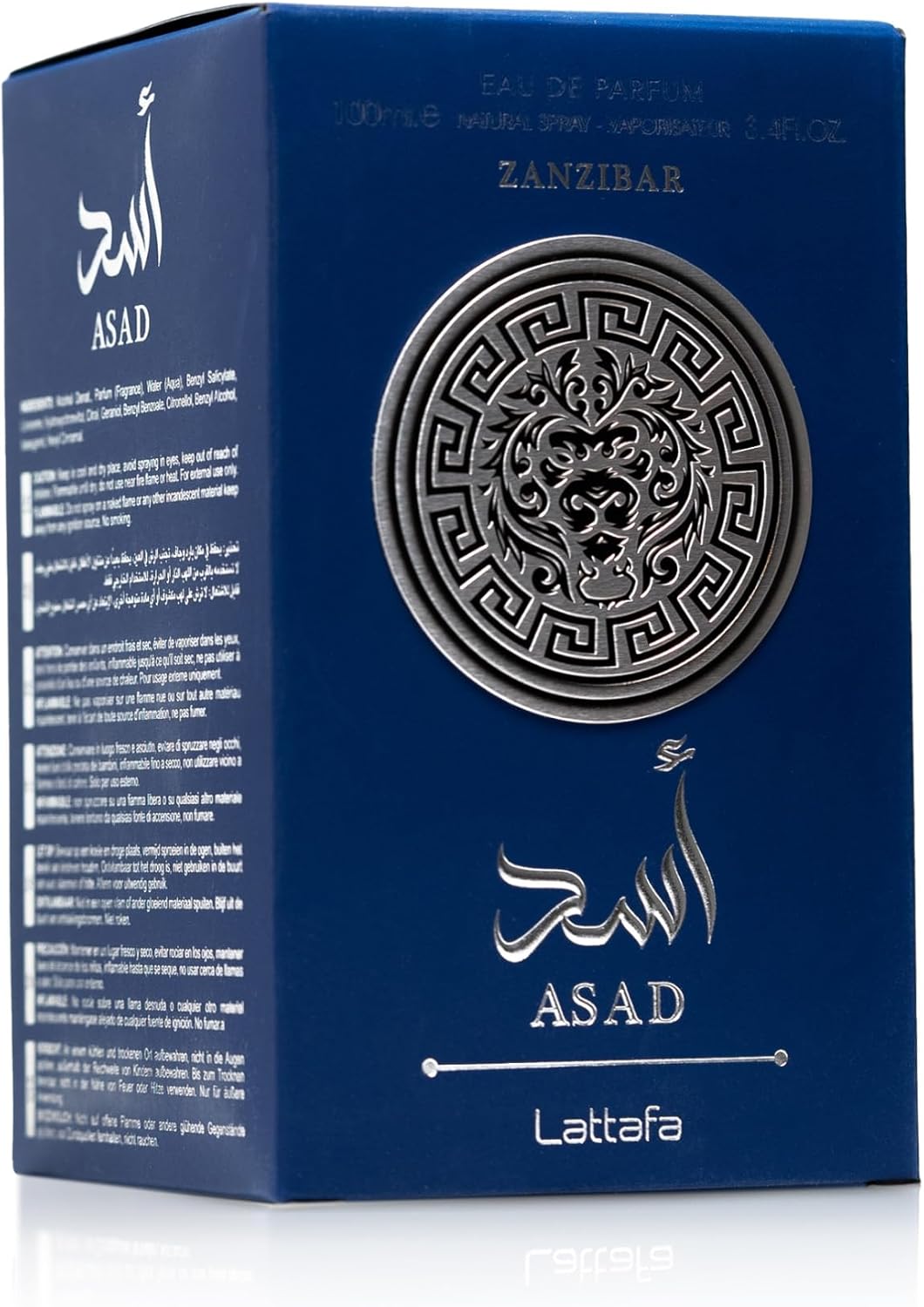 Lattafa Asad Zanzibar Eau de Parfum for Men 100 ml