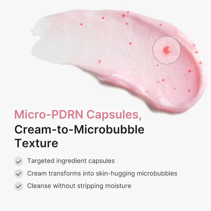 Medicube Facial Cleanser PDRN Pink Glutathione Capsule Foam Cleanser 120gr
