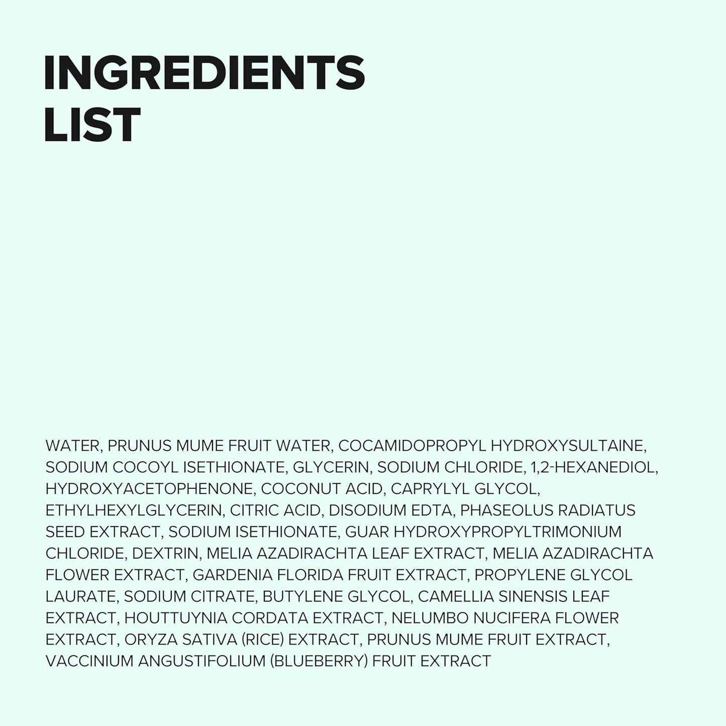 Beauty of Joseon Green Plum Refreshing Gel Cleanser 100ml