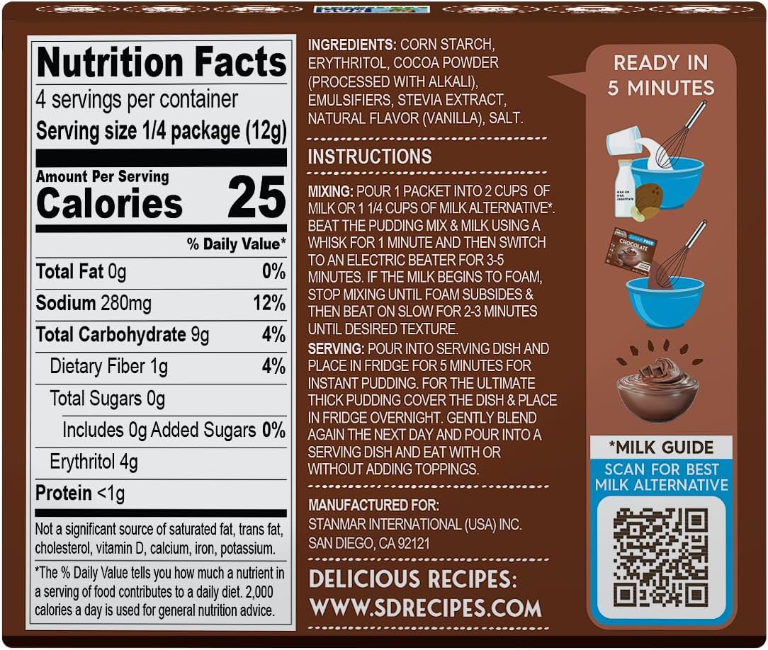 بودينغ الشوكولاتة الطبيعية سريعة التحضير من سيمبلي ديليش