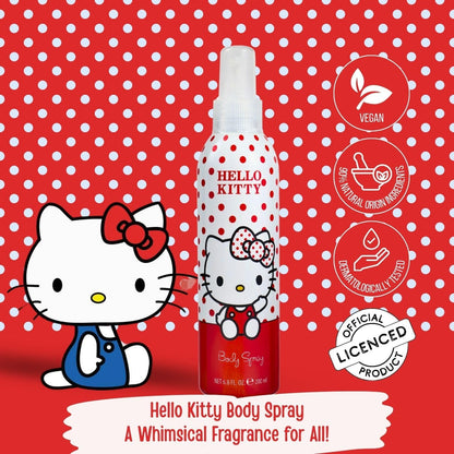 Hello Kitty Air-Val Perfume Body Spray Pink For Children, 200 ml