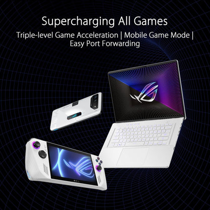 ASUS ROG Rapture GT-BE98 Quad-band WiFi 7 AiMesh Extendable Gaming Router