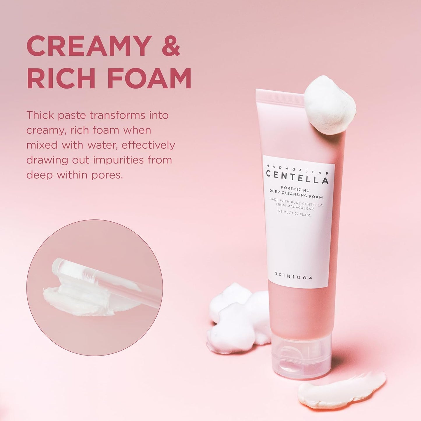 Madagascar Centella Poremizing Deep Cleansing Foam 125ml