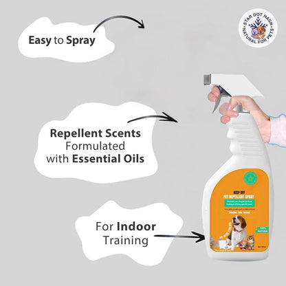 بخاخ طارد للبول للقطط والكلاب من ستار دوت هاش، 500 مل