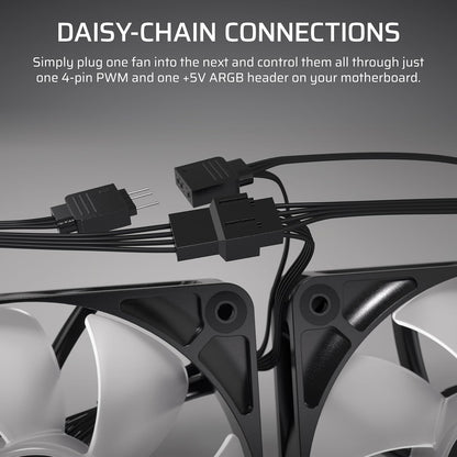 Corsair RS120 ARGB 120mm PWM Fans