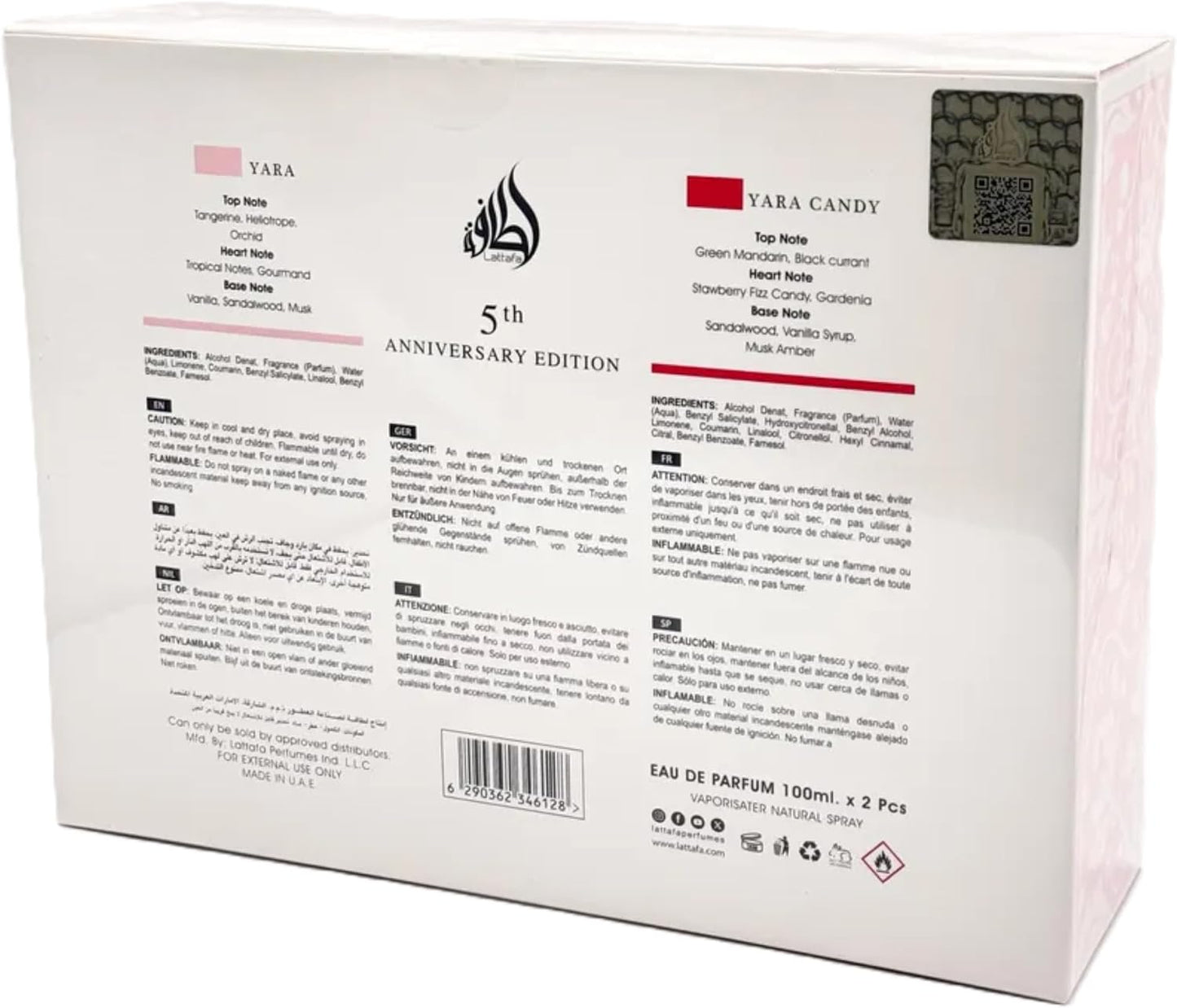 Lattafa Yara 5th Anniversary Edition