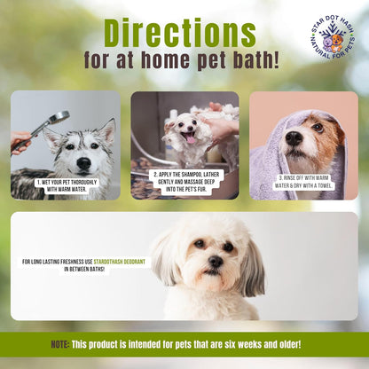 شامبو ستار دوت هاش لتبييض الحيوانات الأليفة 750 مل