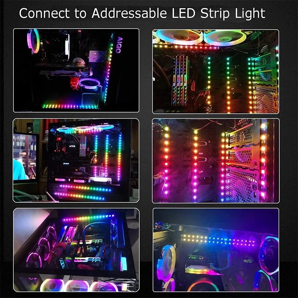 Azonee RGB Splitter Extension Cable 2Pack