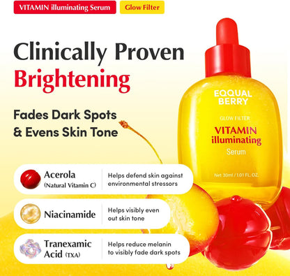 EQQUALBERRY Vitamin Illuminating Serum 30 ml