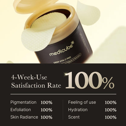 Medicube Deep Vita C Facial Pads
