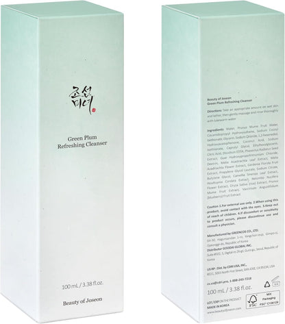 Beauty of Joseon Green Plum Refreshing Gel Cleanser 100ml