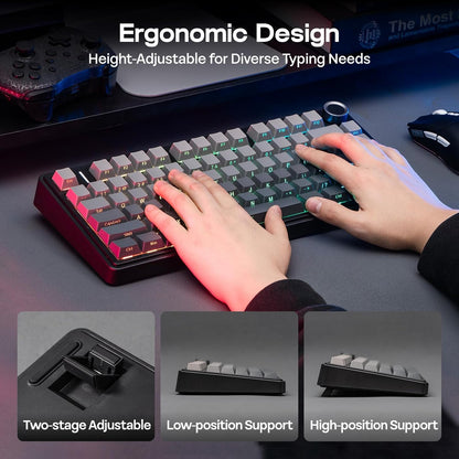 EPOMAKER x AULA F75 Gasket Mechanical Keyboard