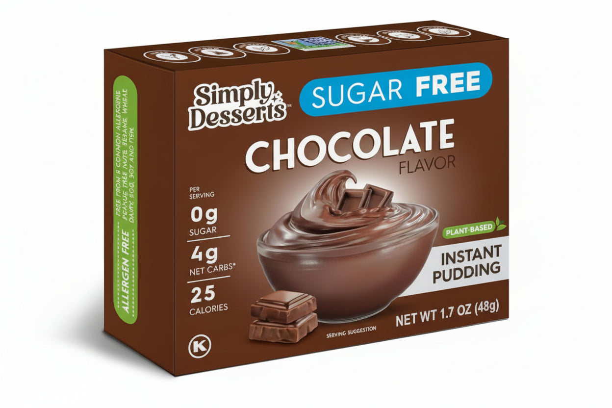 بودينغ الشوكولاتة الطبيعية سريعة التحضير من سيمبلي ديليش