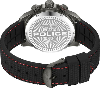 Police Rotorcrom Gents Watch With Silicone Strap