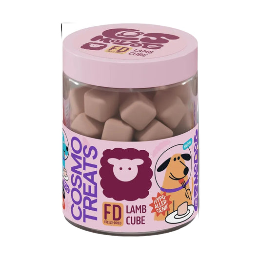 مكعبات لحم الضأن المجففة بالتجميد من كوزمودوغ (60 غرام)