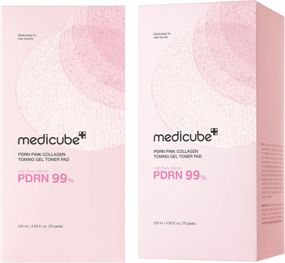Medicube Salmon DNA PDRN Pink Collagen Jelly Pad
