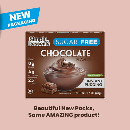 بودينغ الشوكولاتة الطبيعية سريعة التحضير من سيمبلي ديليش