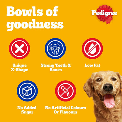 مكافآت الكلاب من بيديجري، مكافآت دينتا ستيكس للكلاب، بنكهة الدجاج، 270 غرام