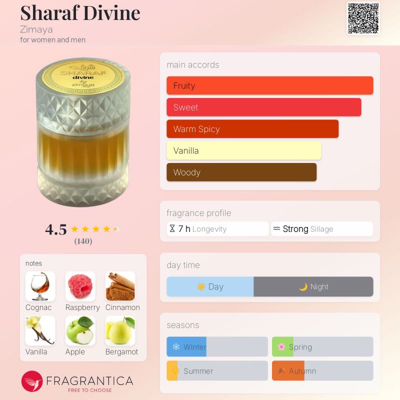 زيمايا شرف ديفاين مستخلص عطر للجنسين، 100 مل