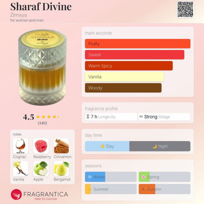 زيمايا شرف ديفاين مستخلص عطر للجنسين، 100 مل