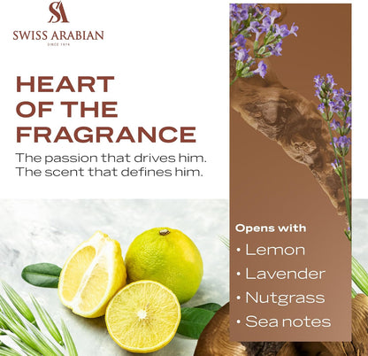 سويس ارابيان شغف للرجال - أو دي بارفان، 75 مل