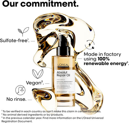 L’Oréal Professionnel | Absolut Repair Oil multi-benefit leave in treatment 90ml