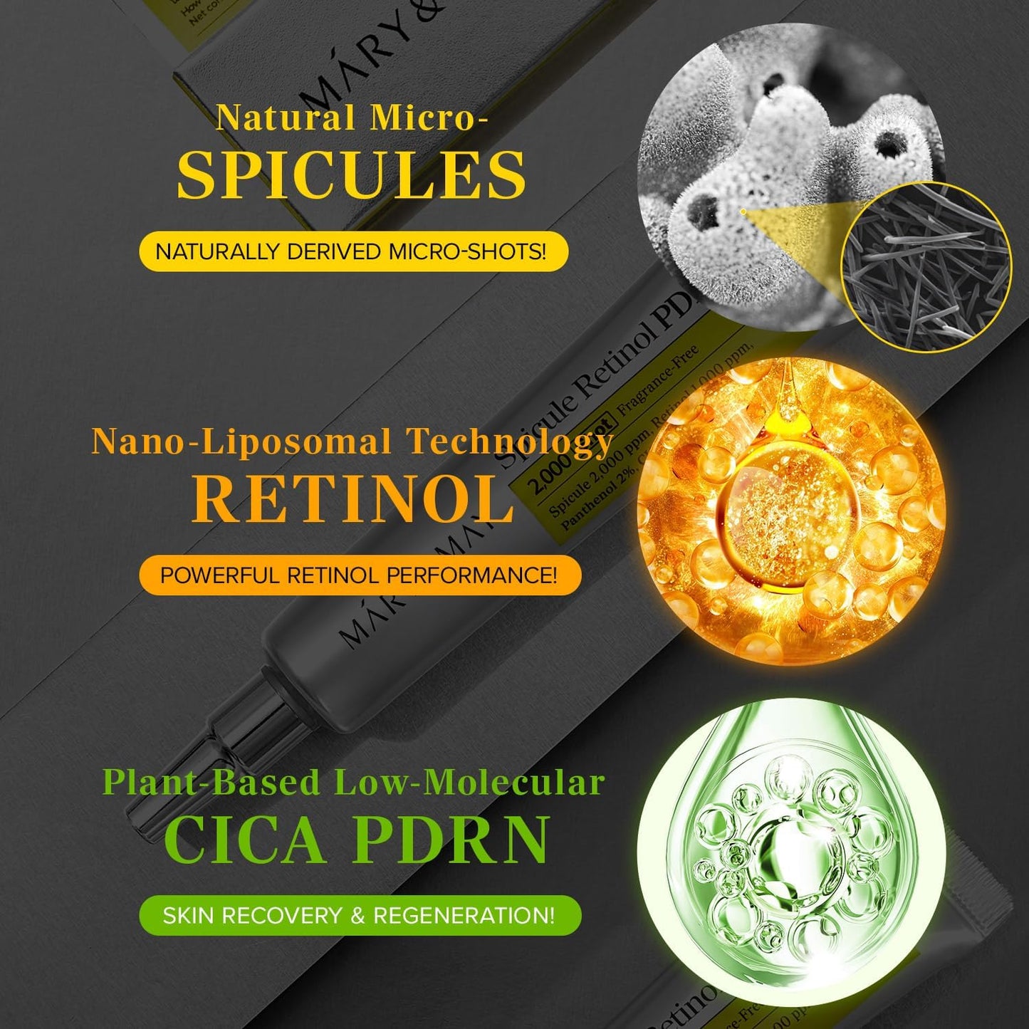 Mary&May Spicule Retinol PDRN Cream 15gr