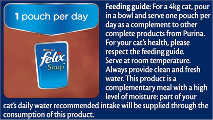 شرائح شوربة فيليكس الطرية 6 × 48 غرام